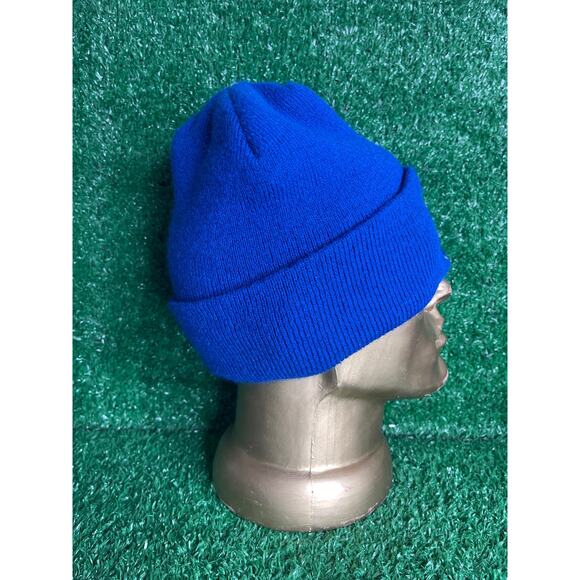 VINTAGE NFL Indianapolis Colts Beanie Hat Cap Blue Knit Embroidered 90s - Picture 4 of 5